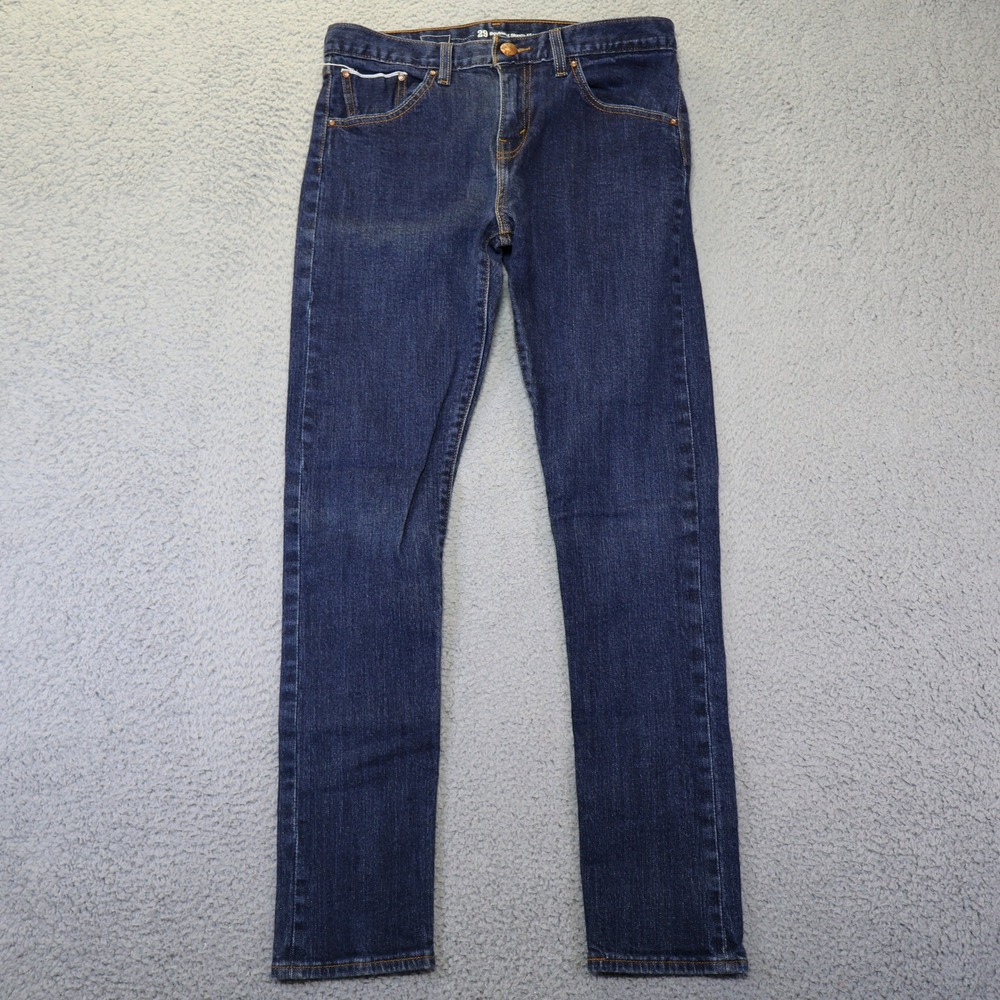 Levis Boyfriend Skinny Fit Jeans 29 Dark Indigo Selvedge Denim 19084-0001